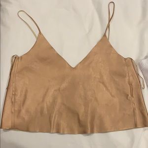Shimmery tank top